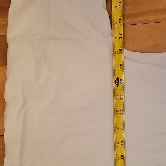 Los Angeles Apparel cream turtleneck baggy crop top M /L unisex - Picture 3 of 6